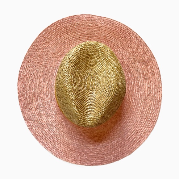 Wyeth Pink Gold Natural Bondi Hat Tuckernuck Anthropologie - Picture 5 of 7